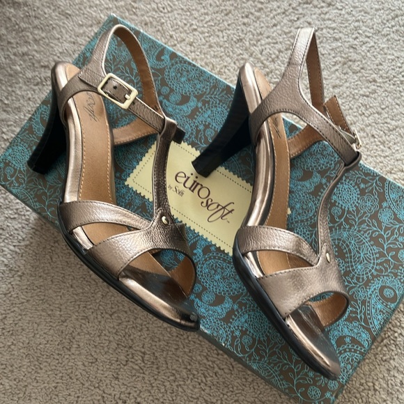 Sofft Women’s Nydia Heels Leather Dress Shoes  Size USA 8 - Picture 2 of 12